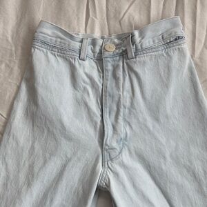 Jesse Kamm light denim Sailor pants 4 EUC